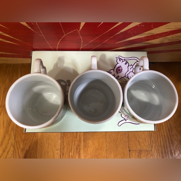 (3) Vintage Stacking Christmas Cups from Japan - Picture 4 of 7